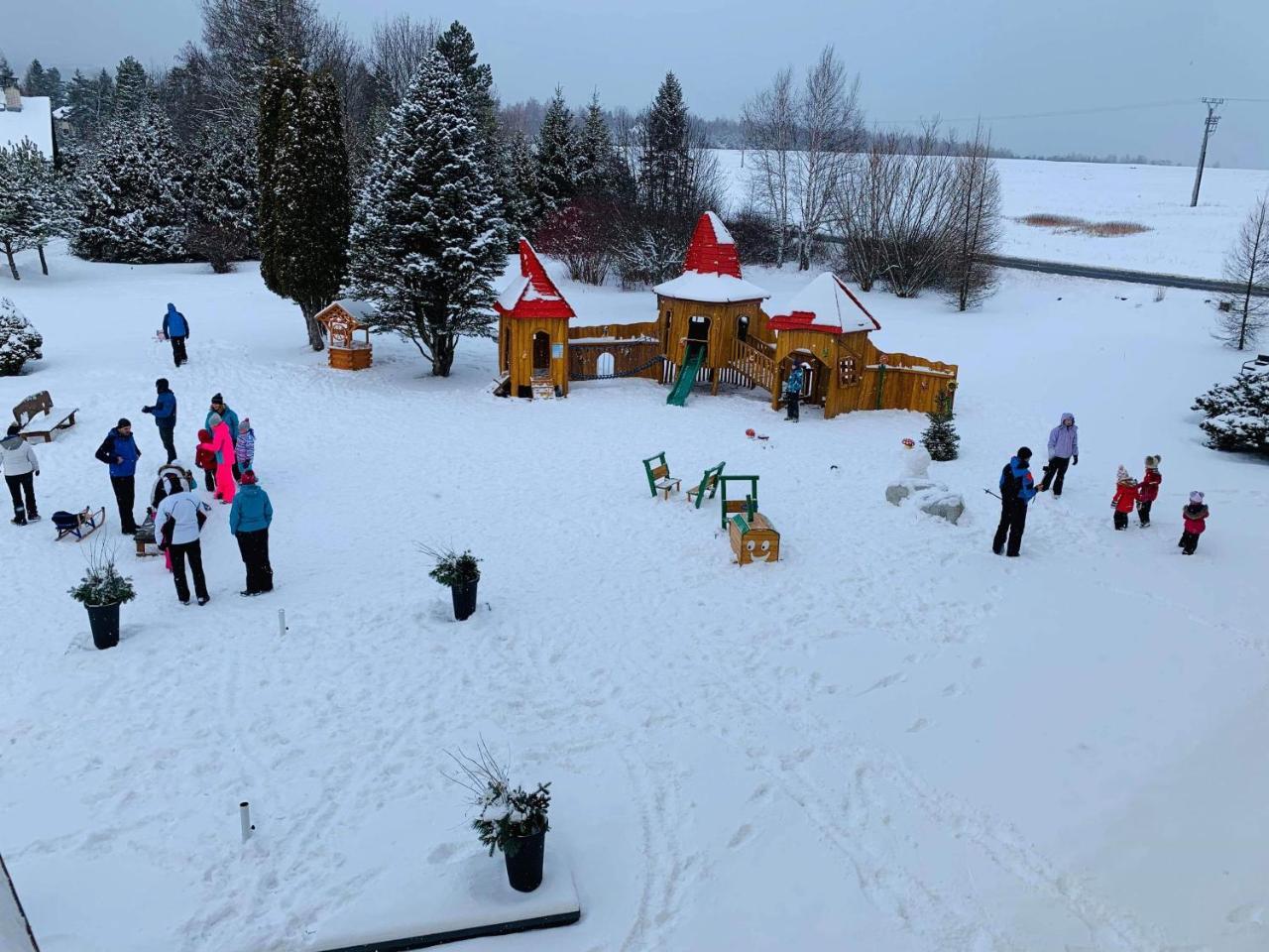 Hotel Lesana Stara Lesna Exterior foto